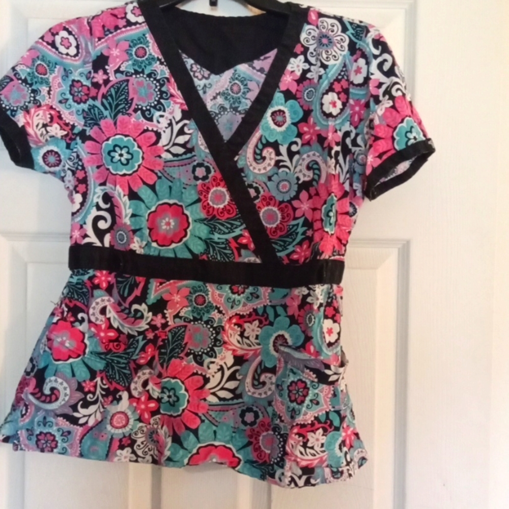 Woman scrub top